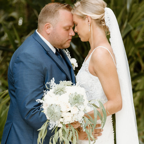 Shannon and Harrison by Claudia Perez Weddings